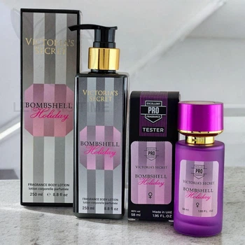 Парфюмированный набор No Brand версия Victoria's Secret Bombshell Holiday Pro