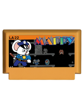 Игра RMC Famicom Dendy Mappy 90х TV Game Английская Версия Только Картридж Б/У