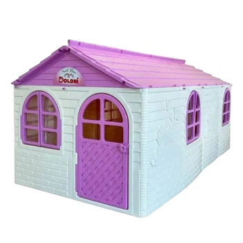 Дитячий ігровий "Будиночок із шторками" Doloni Toys 02550/24, 256×129×120 см