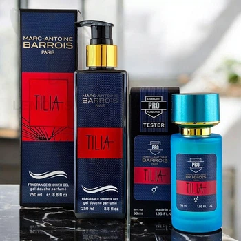 Парфюмированный набор No Brand версия Marc-Antoine Barrois Tilia, ПАРФЮМ - ГЕЛЬ ver.02