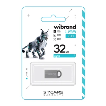 USB флеш-накопичувач Wibrand 32gb Lynx