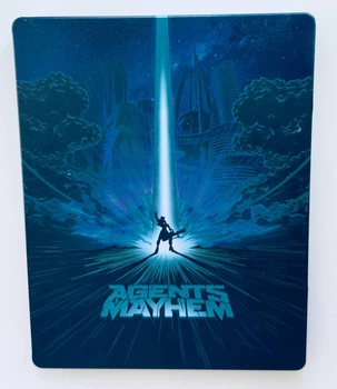 Диск для Xbox One - Agents Mayhem + Steelbook, русские субтитры, Б/У