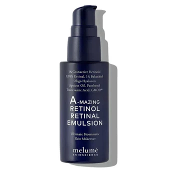 Ночная микроэмульсия с ретиноидом и ретиналем Melume A-mazing Retinol Retinal Emulsion, 30 мл 4040638300659