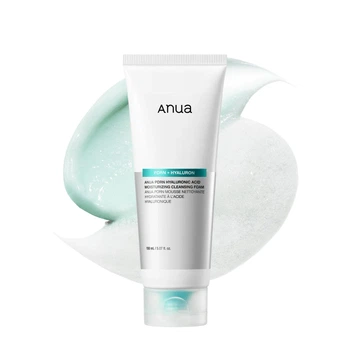Пенка для умывания Anua PDRN Hyaluronic Acid Moisturizing Cleansing Foam с полинуклеотидами и гиалуроновой кислотой, 150 мл 8800307372983