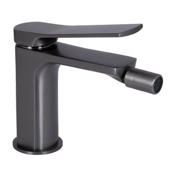 Змішувач для біде Qtap Slavonice Gunmetal Black (QTSLA255GMB45923)