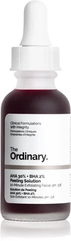 Пілінг для обличчя THE ORDINARY AHA 30% + BHA 2% Peeling Solution 30 мл — кислотний пілінг для вирівнювання тону та текстури шкіри