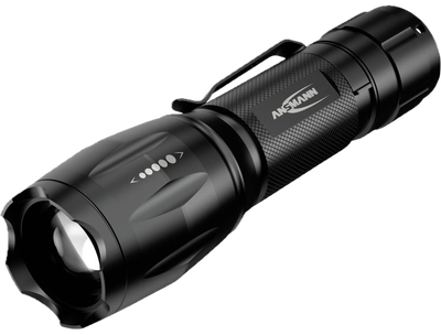 Latarka ręczna Ansmann LED Action 400 UV Czarna 1600-0679 (4013674207473)