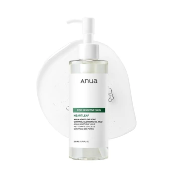 Гидрофильное масло для лица Anua Heartleaf Pore Control Cleansing Oil Mild для чувствительной кожи, 200 мл 8809640735028