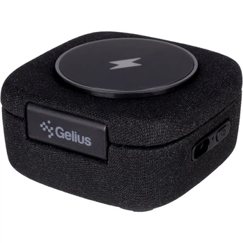 Bluetooth колонка з бездротовою зарядкою Gelius AirBeat GP-BS550 Black