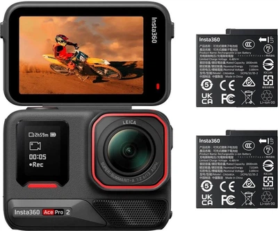 Экшн-камера Insta360 Ace Pro 2 Battery Bundle (CINSBBGA_ACEPRO208)