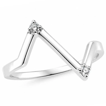 Каблучка срібна фантазія з фіанітами Silver Style 16 р. (10311.15 sku:2300104065072)