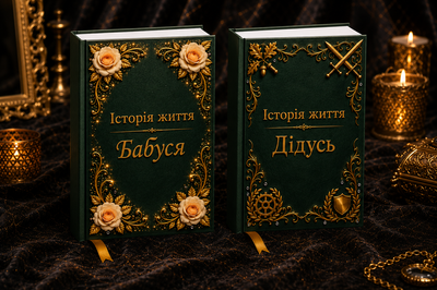 Комплект книг "История жизни: Бабушка и Дедушка" (2 книги)
