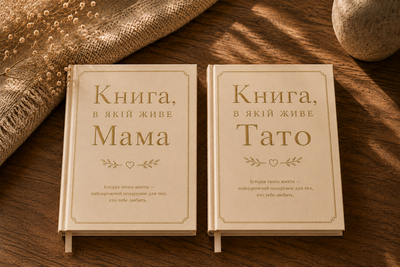Комплект «Книга, в которой живёт Мама и Папа» (2 книги)