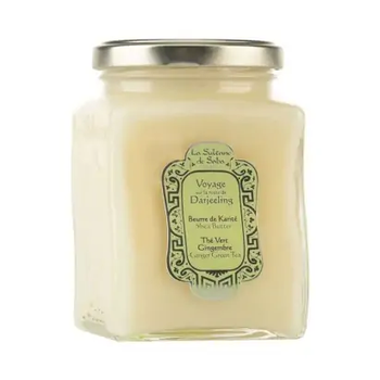 Масло карите Зеленый чай и имбирь La Sultane De Saba Shea Butter The Vert Gingembre 300 мл 3700448601063