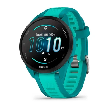 Смарт-годинник Garmin Forerunner 165 Music Turquoise/Aqua (010-02863-32)