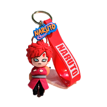 Брелок для ключей Гаара / Gaara "Naruto" (PVC)
