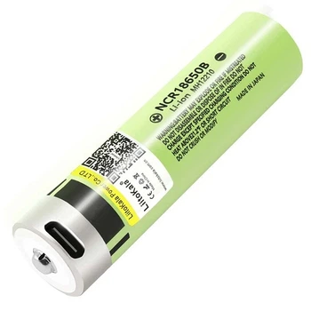 Аккумулятор LiitoKala USB-34B 18650 3400mAh Li-Ion 3.7V с USB Type-C
