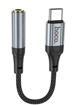 Цифровий аудіоадаптер HOCO LS36 Classy Type-C to 3.5mm DAC Grey
