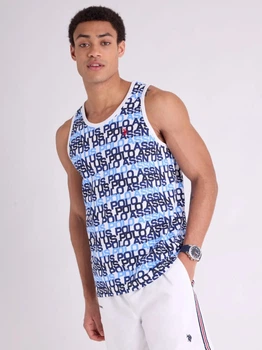 Майка мужская U.S. Polo Assn 11Q0071-2X00A(White) 2XL Белая (786662615942)