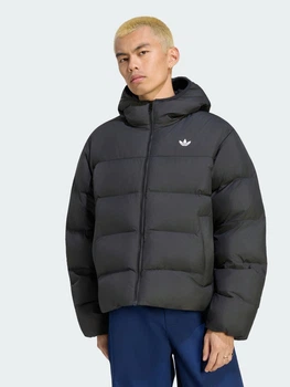 Куртка демисезонная с капюшоном мужская Adidas Originals Regen KR7199 XL Black (4068817806778)