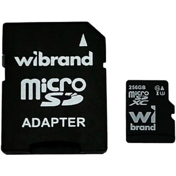 Карта памяти Wibrand 256GB microSD class 10 UHS-I U3