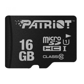 Карта памяти Patriot 16GB microSDHC class 10 UHS-I LX