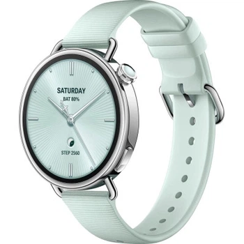 Смарт-годинник Xiaomi Watch S4 41mm Fluororubber Strap Мятно-зелений BHR080CGL