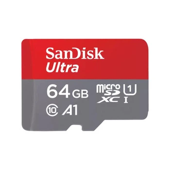 Карта памяти SanDisk 64GB microSDXC class 10 UHS-I A1