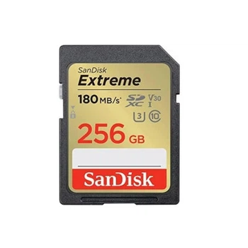 Карта памяти SanDisk 256GB SD class 10 UHS-I Extreme