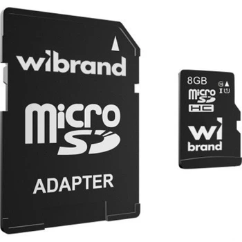 Карта памяти Wibrand 8GB microSD class 10