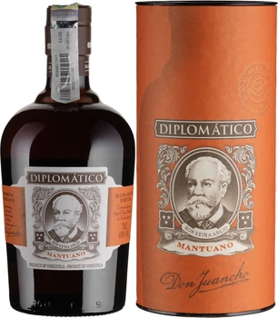 Ром Diplomatico Mantuano 0.7 л 40% в подарочной упаковке (5099873027189)
