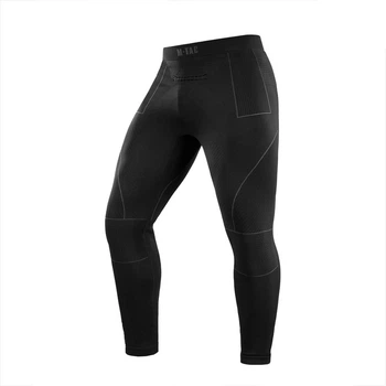 Термоштаны M-Tac компрессионные Black/Dark Grey, Чорний, Small