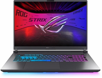 Ноутбук ASUS ROG Strix G18 (G815LR-U9R321), Intel Core Ultra 9 290HX Plus / 18" / 300 Гц / RAM 32 ГБ DDR5 / SSD 1 ТБ / Intel UHD Graphics + RTX 5070 Ti / Без ОС / Сірий