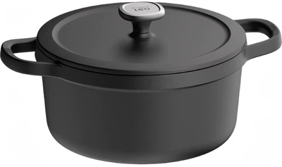 Garnek BergHOFF Graphite żeliwny z pokrywą 26 cm 5.7 l (5413821364094)