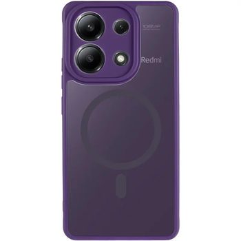 Чохол TPU+PC Lyon Frosted series with Magsafe Xiaomi Redmi Note 13 4G Purple 75747