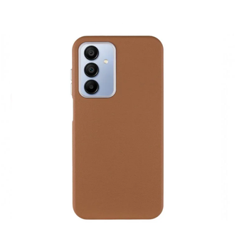 Шкіряний чохол Leather Case Metal Buttons для Samsung Galaxy S24 Plus / S25 Plus Brown 70779