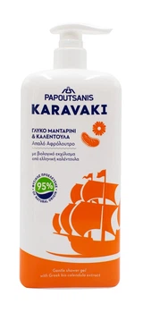 Гель для душа / пена для ванны Karavaki Календула и Мандарин 750 мл