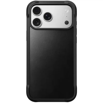 Кожаный чехол Nomad Rugged Horween Leather Case Black для iPhone 17 Pro Max (NM011789858)