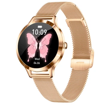 Смарт годинник, розумний годинник Smart Vip Lady Butterfly Gold