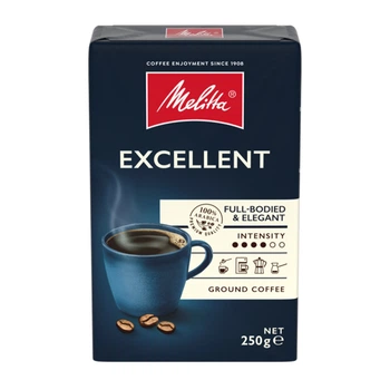 Жареный молотый кофе Melitta Excellent 100% Arabica 250 г (4002720002841)