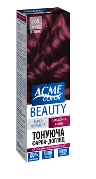 Фарба-гель для волосся Б'юті ACME-COLOR 035 Гранат 69 г (4820000300209)