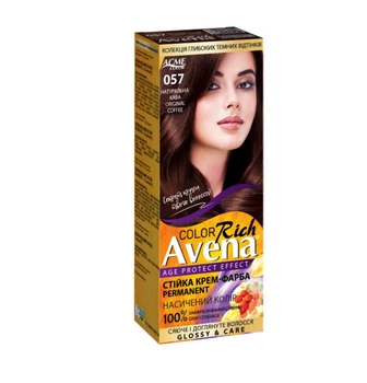 Крем-фарба стійка Acme AVENA Rich Color 057 Натуральна кава (4823115502582)