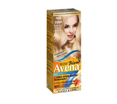 Крем-фарба стійка Acme AVENA Blond Color 1000 Діамантовий WOW-блонд (4823115502506)
