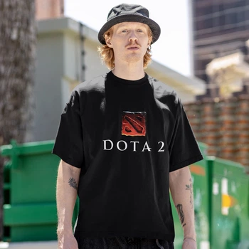 Футболка унісекс Dota 2 (Logo) 2XL чорний