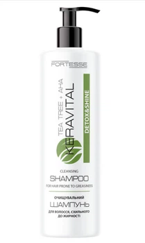 Шампунь Acme FORTESSE Kera Vital Detox&Shine з чайним деревом 400мл (4823115504494)