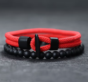 Двошаровий браслет Milan Line Ocean + Beads, браслет на удачу
