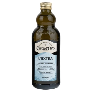 Олія оливкова Costa d'Oro L'extra Delicate Fruitiness Extra Virgin 750мл