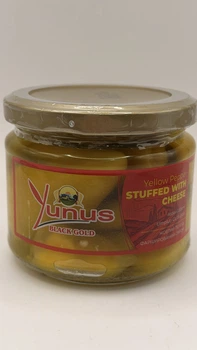 Перець жовтий фарширований сиром Yunus 290 г