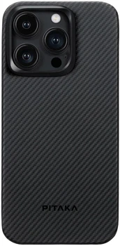 Чехол противоударный Pitaka MagSafe MagEZ Case 4 для iPhone 15 Pro (6.1") KI1501PA