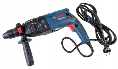 Сетевой перфоратор Bosch GBH 240 F Professional (SDS+, 790 Вт, 2.7 Дж) быстросъемный патрон + кейс (25402)